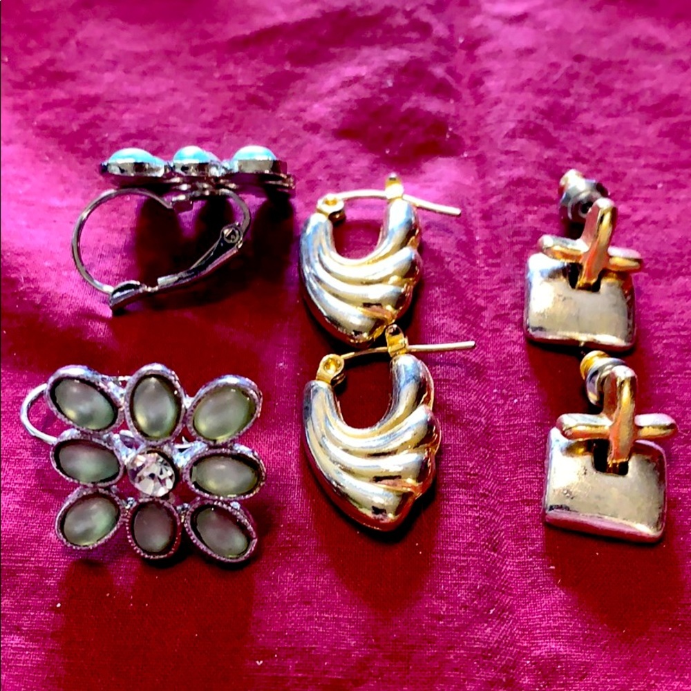 Costume earrings pierced